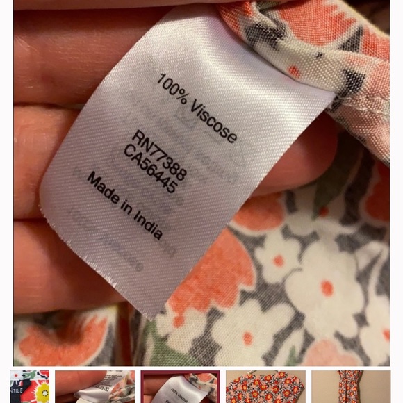 J.Crew Mercantile Easy Wrap Seventies Floral Midi Wrap Dress - Picture 8 of 12